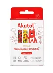 Akutol Nanonáplast ChitoFib® dětské balení 15 ks