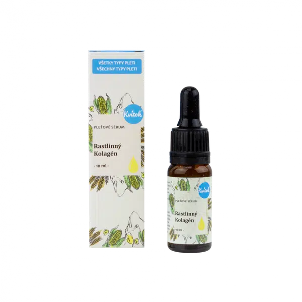 Kvitok Pleťové sérum - Rostlinný kolagen (10 ml)