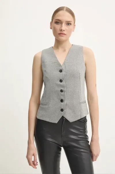 Vesta Answear.LAB černá barva, jednořadá