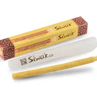 Siwak Přírodní zubní kartáček 1 ks + pouzdro