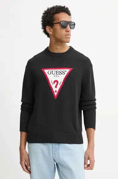 Guess Jeans Bavlněný svetr Guess Jeans