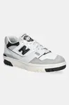 Kožené tenisky New Balance 550 bílá barva, BB550GWB