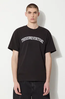 Tričko thisisneverthat Arch-Logo Tee černá barva, s potiskem, TN240TTSST04