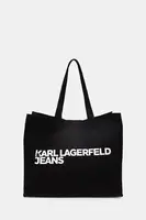 Bavlněná kabelka Karl Lagerfeld Jeans