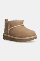 Dětské semišové sněhule UGG T CLASSIC ULTRA MINI