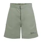 Dětské kraťasy Jack Wolfskin SUN zelená barva