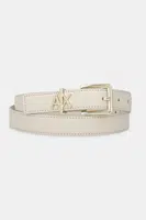 Kožený pásek Armani Exchange dámský, černá barva, 941182 4R759