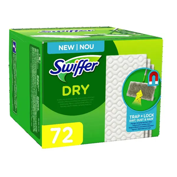 Swiffer Sweeper Suché utěrky na podlahu 72 ks