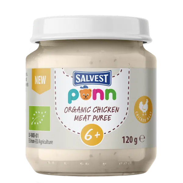 SALVEST Põnn BIO Kuřecí pyré 120 g