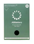 AllMatters Menstruační kalhotky s vysokým pasem vel. XXL 1 ks černé