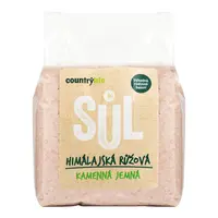 Country Life Sůl himálajská růžová jemná 1000 g