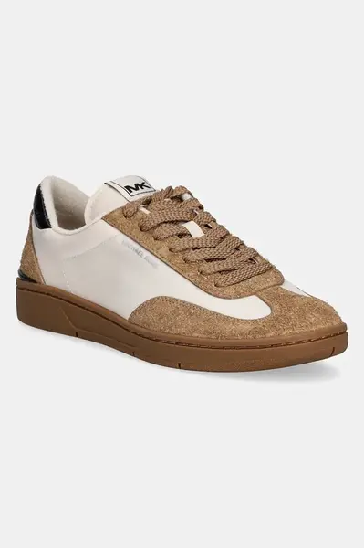 Tenisky Michael Kors Wilton hnědá barva, 42R5WLFS2D.293