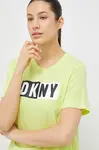 Tričko Dkny zelená barva, DP2T5894