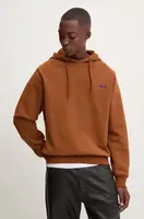 Bavlněná mikina A.P.C. hoodie boxy petit vpc