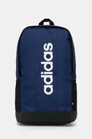 Batoh adidas LINEAR BACKPACK tmavomodrá barva, velký, s potiskem, IN6120