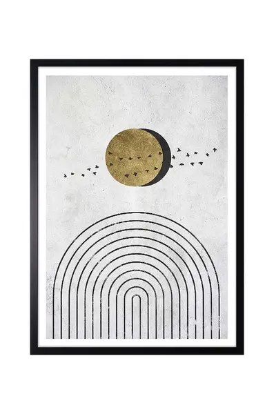 Nástěnná dekorace v rámu 53 x 73 cm