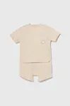 Dětská souprava Emporio Armani béžová barva