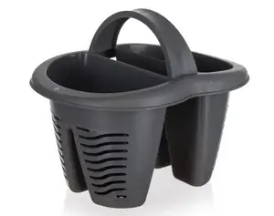 Odkapávač na příbory myKitchen, antracit