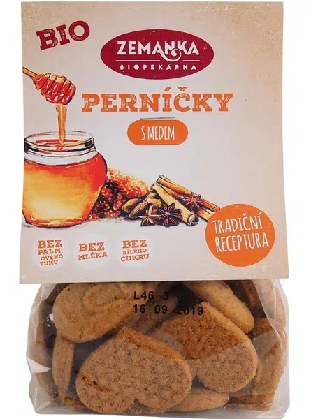 ZEMANKA Medové bio perníčky 100 g