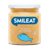 SMILEAT BIO příkrm mořská štika s rýží a zeleninou s extra panenským olivovým olejem 6M+, 230 g