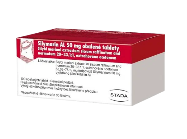 STADA Silymarin AL 50MG obalené tablety 100 ks