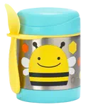 SKIP HOP Zoo Termoska na jídlo s lžičkou/vidličkou Včelička 325 ml