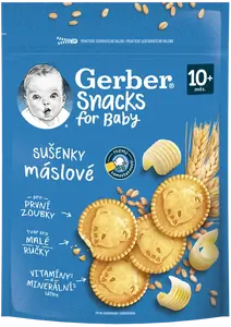 GERBER Snacks máslové sušenky 180 g