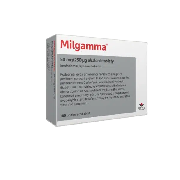 MILGAMMA 50 mg 100 tablet
