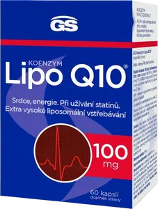 GS Koenzym Lipo Q10 100 mg 60 kapslí
