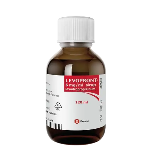 LEVOPRONT Sirup perorální sirup 6mg/ml, 120 ml