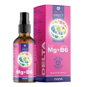 DELTA Direct Mg + B6 Sprej na pokožku 100 ml