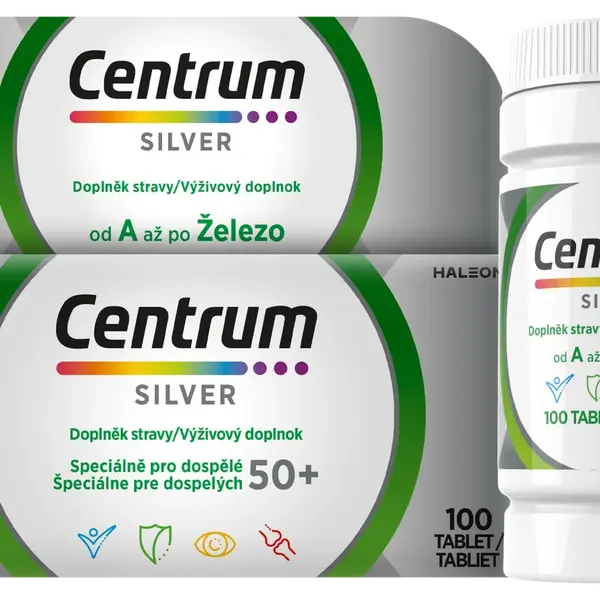 CENTRUM multivitamín SILVER 50+ 100 tablet