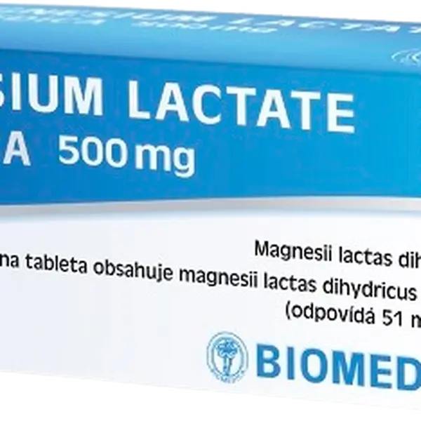 BIOMEDICA Magnesium lactate 500 mg 100 tablet