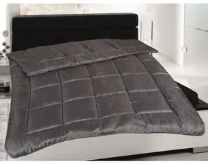 Přikrývka Sienna 140x200 cm, antracitová