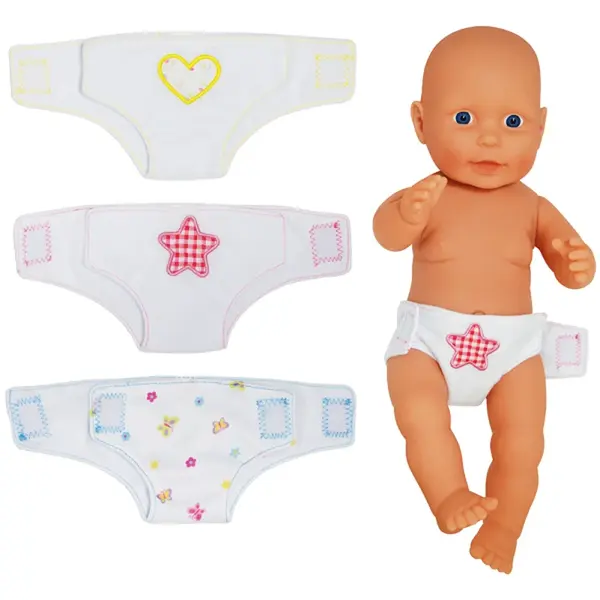 Dolls World - Látkové pleny pro panenky 46 cm