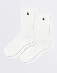 Carhartt WIP Madison Pack Socks White / Black + White / Black