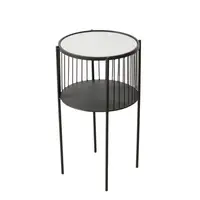 ODKLÁDACÍ STOLEK, černá