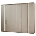 Dieter Knoll ŠATNÍ SKŘÍŇ S OTOČNÝMI DVEŘMI, šampaňská, 300/216/59 cm