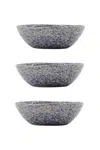 Sada misek House Doctor HDDiva 8,5 x 3 cm 3-pack modrá barva