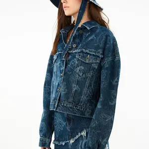 Trendyolová bunda - modrá - Regular fit