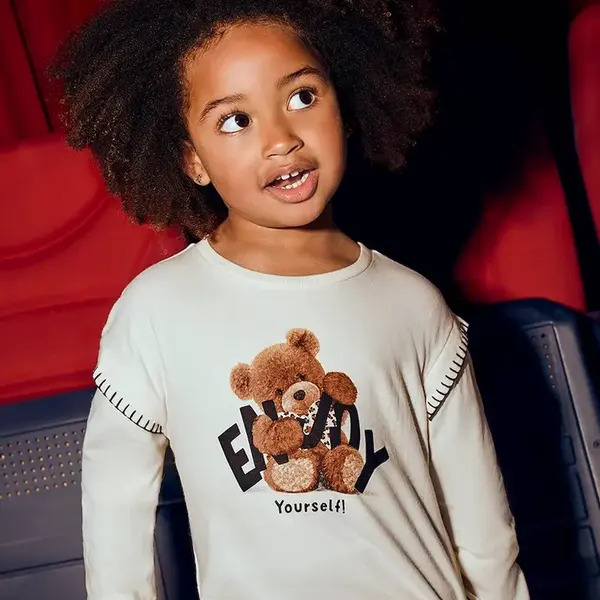 Bavlnené tričko s dlhým rukávom Mayoral