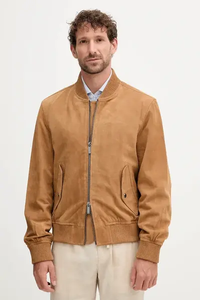 Semišová bunda bomber Tommy Hilfiger