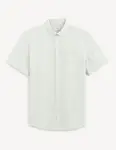Svetlo zelená košeľa regular Celio Daxfordmc