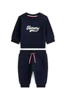 Kojenecká tepláková souprava Tommy Hilfiger tmavomodrá barva, KN0KN02109