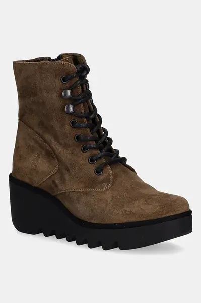 Semišové boty Fly London BIRR534FLY