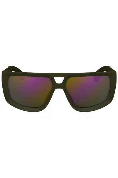 CALVIN KLEIN MEN'S SUNGLASSES GREEN