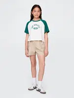 GAP Children's poplin cargo shorts - Girls