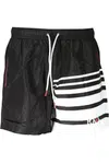 KARL LAGERFELD BEACHWEAR SWIMSUIT BLACK MEN'S BOTTOM