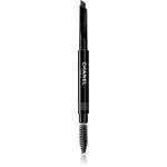 Chanel Stylo Sourcils Waterproof voděodolná tužka na obočí s kartáčkem odstín 812 Ebène 0.27 g