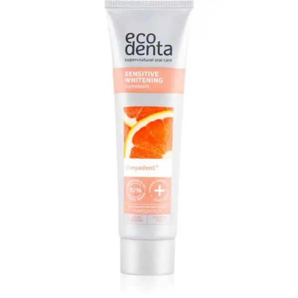 Ecodenta Sensitive Whitening bělicí zubní pasta pro citlivé zuby 100 ml